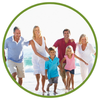 1 Happy 3-generation family is Wealth.